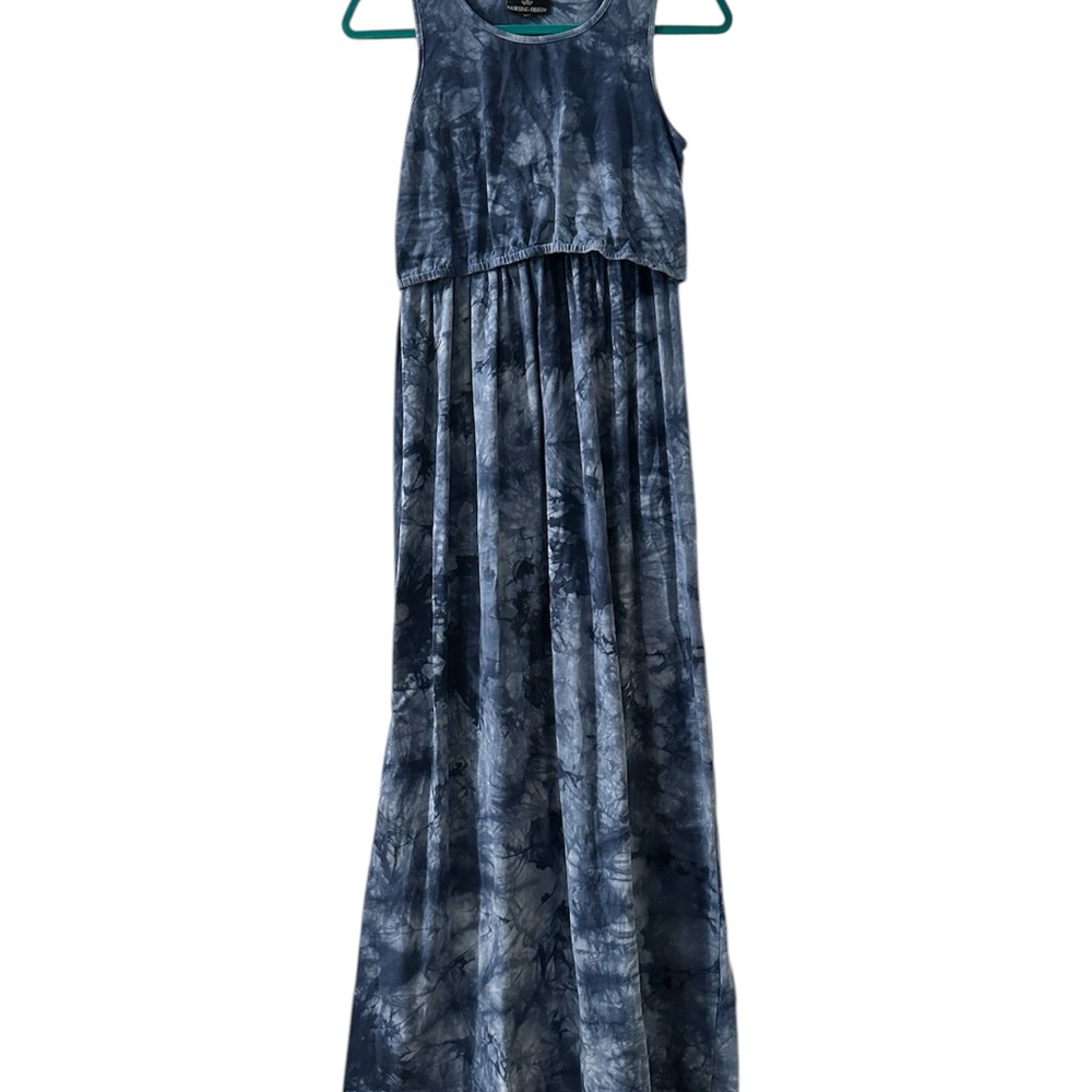 Tie-Dye Maxi Nursing Dress - Nursing Queen- size Medium